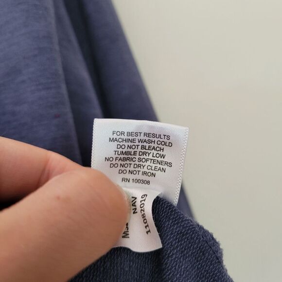 Peter Millar Men's Blue Quarter-Zip Sweater Tencel Blend XL Long Sleeve - Picture 4 of 8